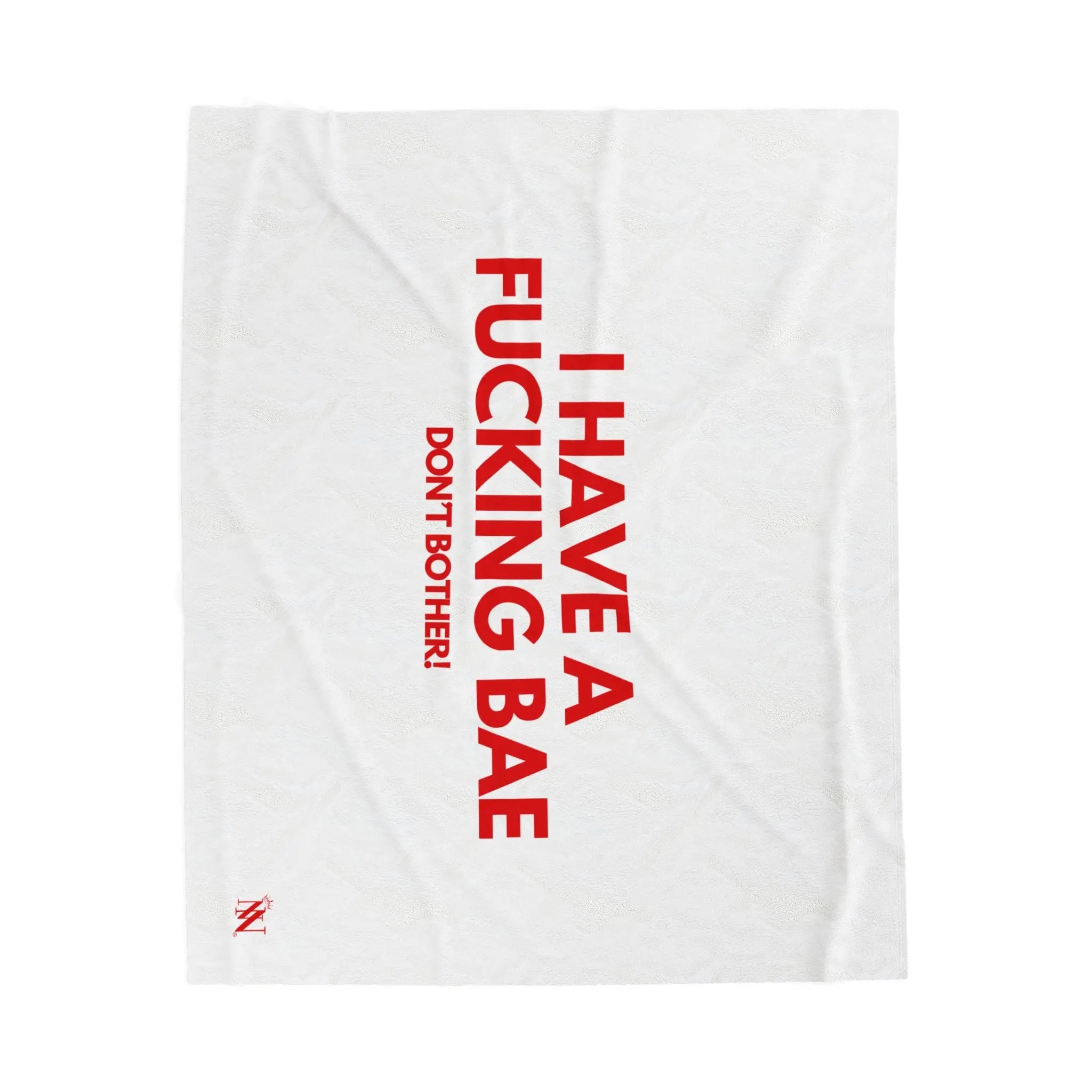 I Have a Fucking Bae | Mix & Match Soft Fun-Flirty Lovers’ Blankets