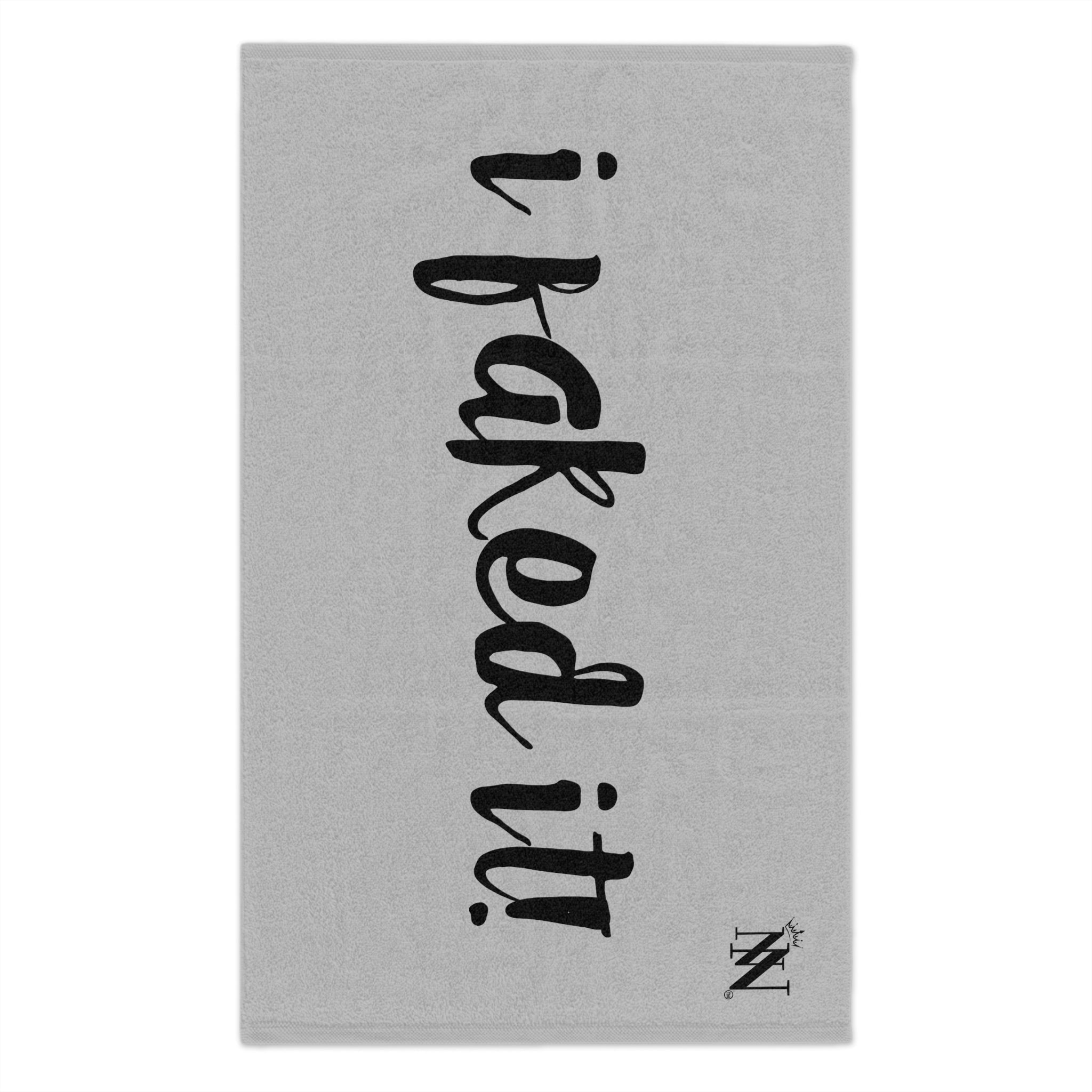 I Faked It! Silver | Mix & Match Soft Fun-Flirty Lovers’ Towels