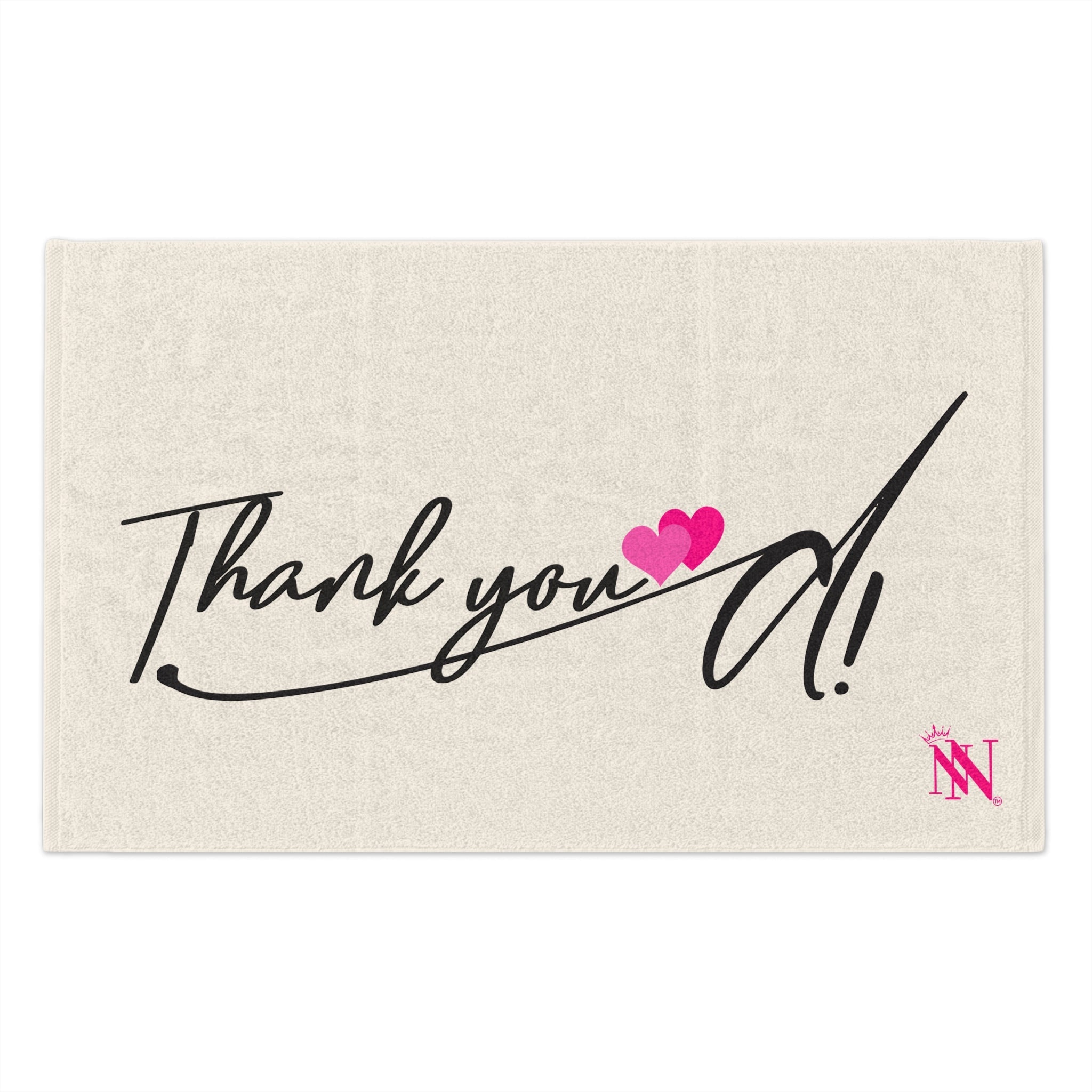 Thank You Hearts D! | Mix & Match Soft Fun-Flirty Lovers’ Towels