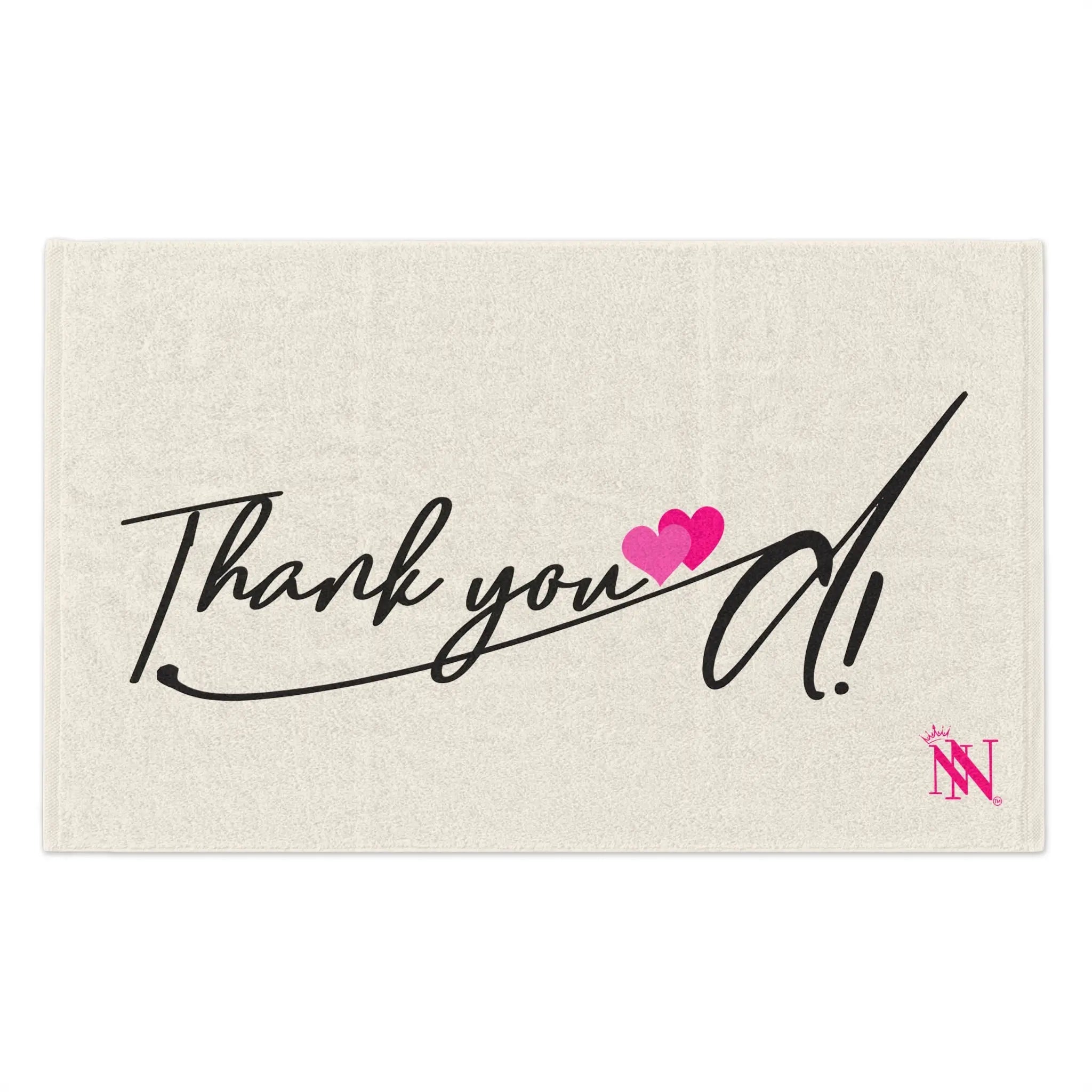 Thank You Hearts D! | Mix & Match Soft Fun-Flirty Lovers’ Towels