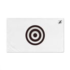 Medium Black Bullseye Target Practice | Mix & Match Original Fun-Flirty Lovers’ Towels