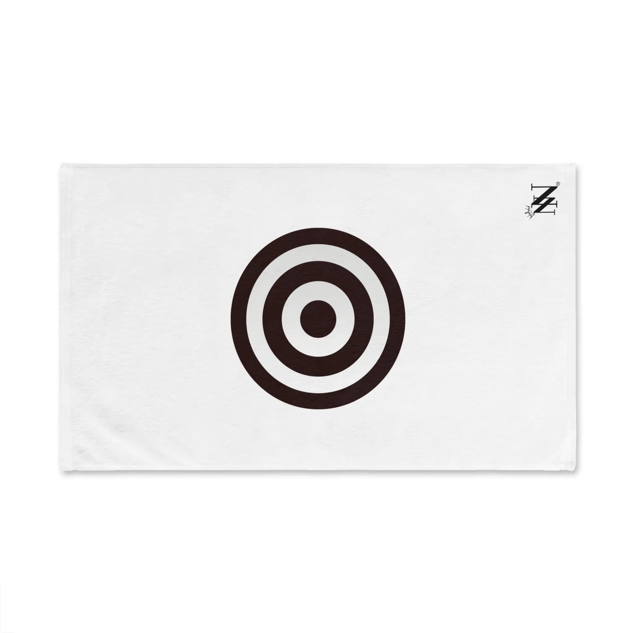 Medium Black Bullseye Target Practice | Mix & Match Original Fun-Flirty Lovers’ Towels
