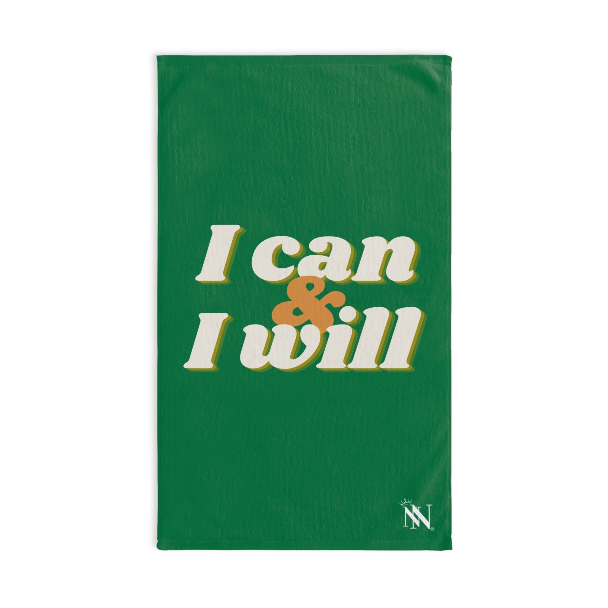 I Can Will Green | Mix & Match Original Fun-Flirty Lovers’ Towels