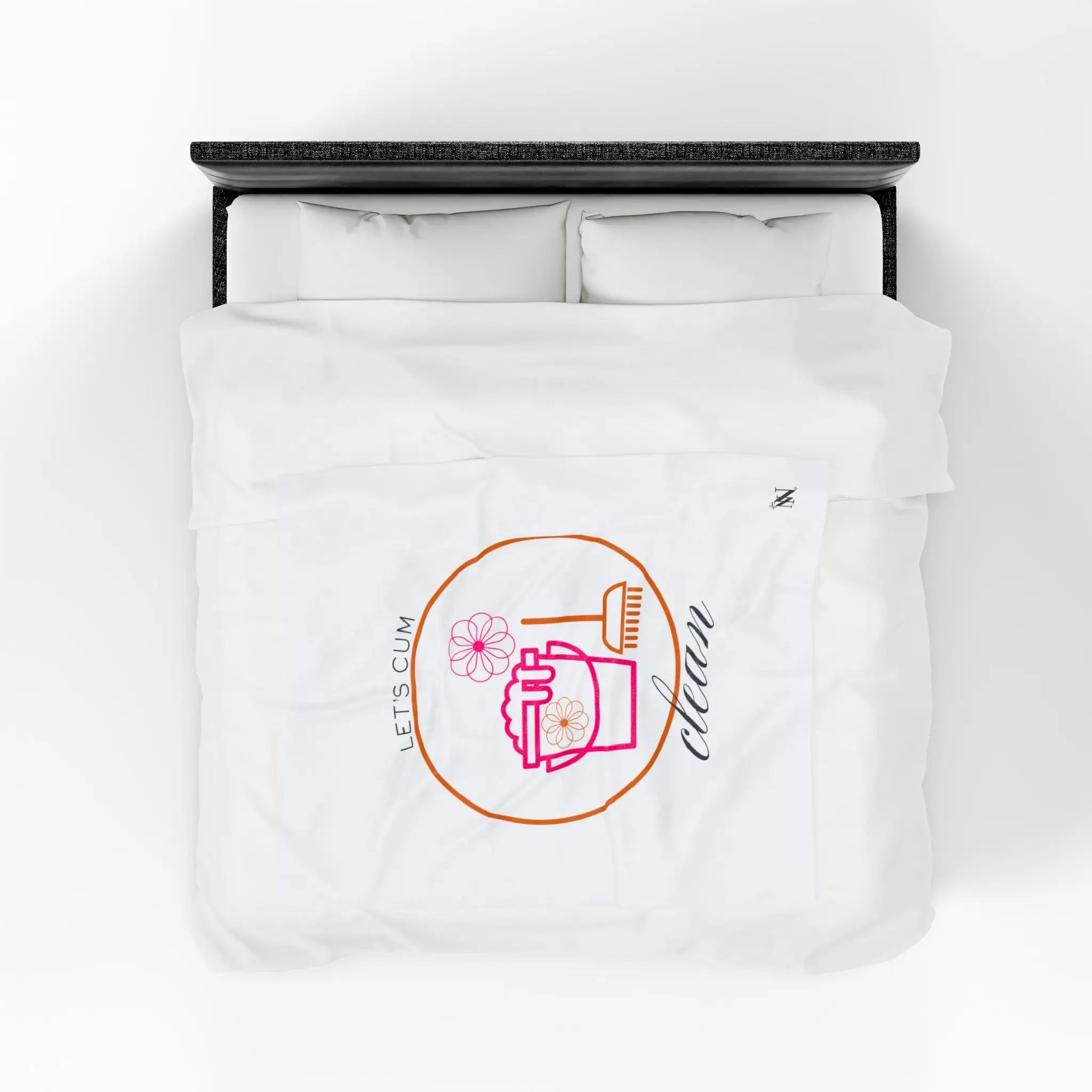 Let’s Cum Clean! | Mix & Match Soft Fun-Flirty Lovers’ Blankets