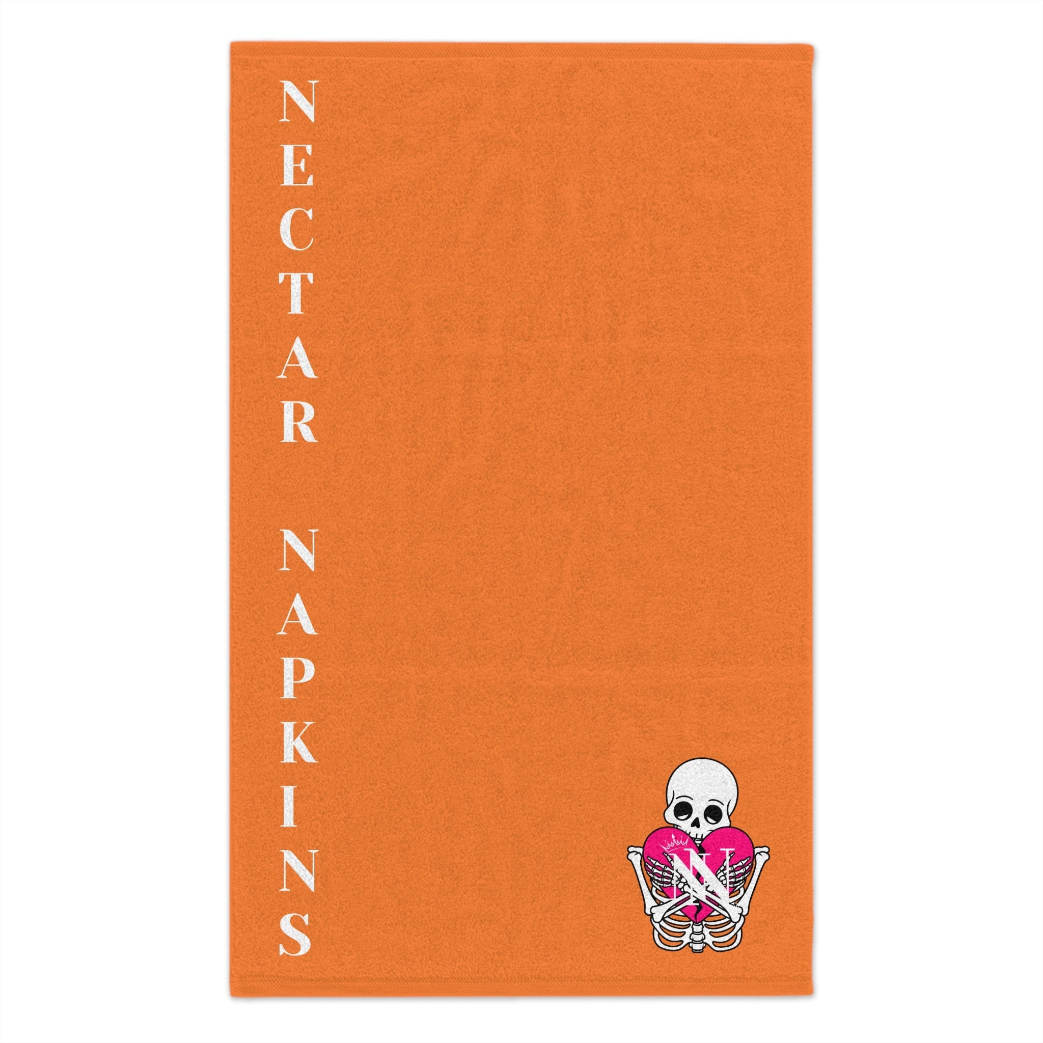 Nectar Napkins Brand Crusta Bright Orange Sex Towel