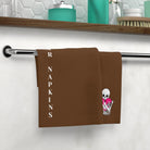 Nectar Napkins Brand Brown Microfiber Nut Rag