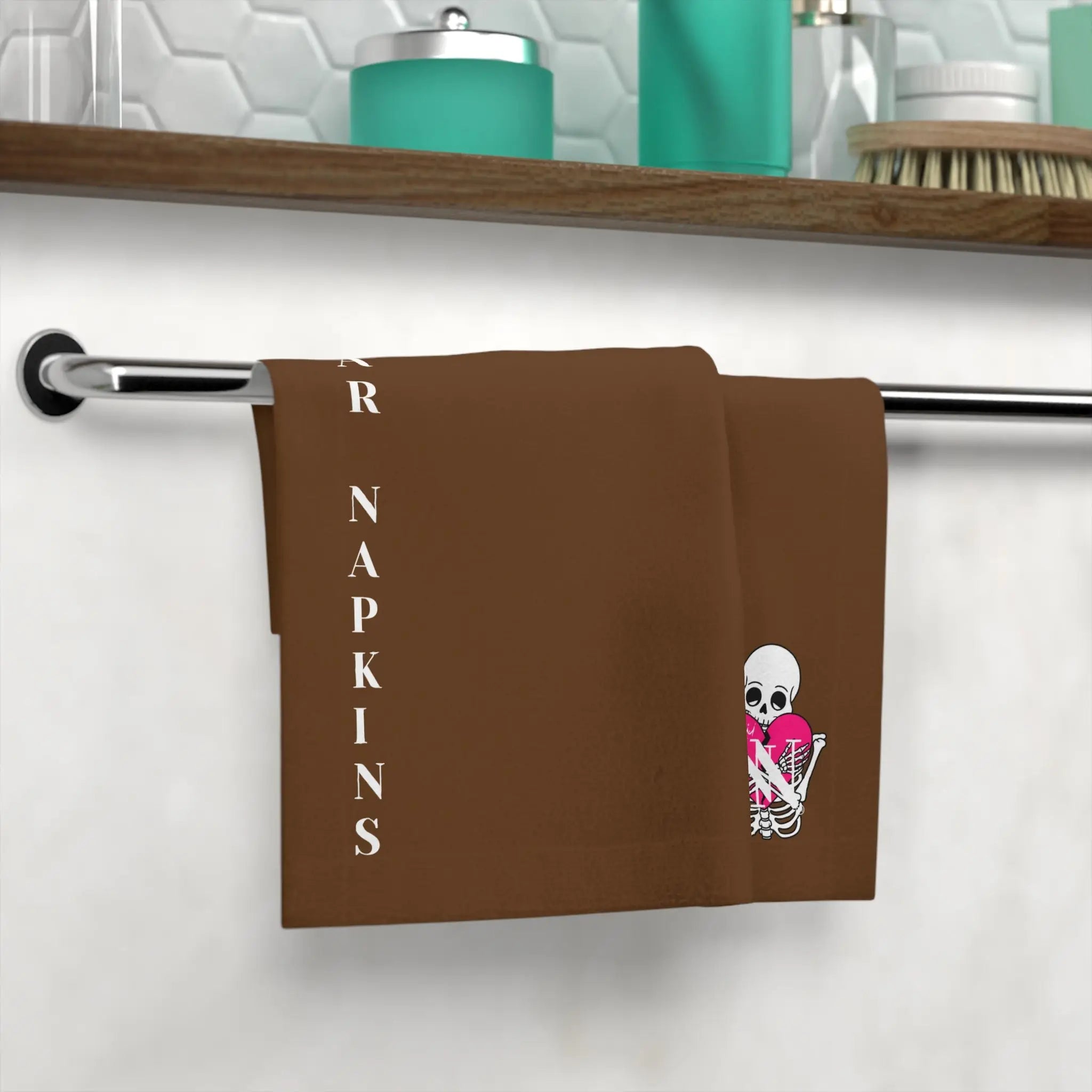 Nectar Napkins Brand Brown Microfiber Nut Rag