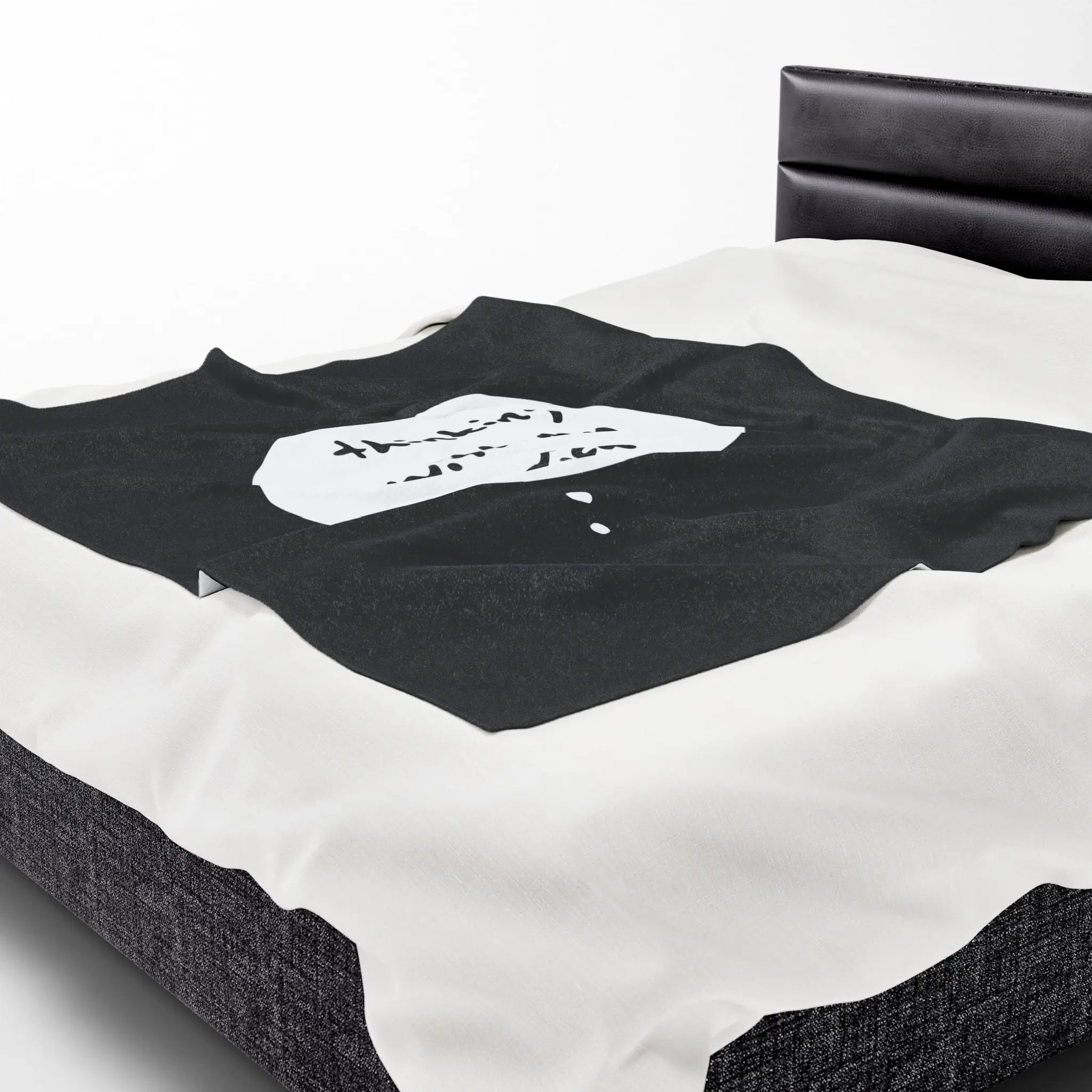 Black Thinking With My Dick | Mix & Match Fun-Flirty Lovers’ Blankets