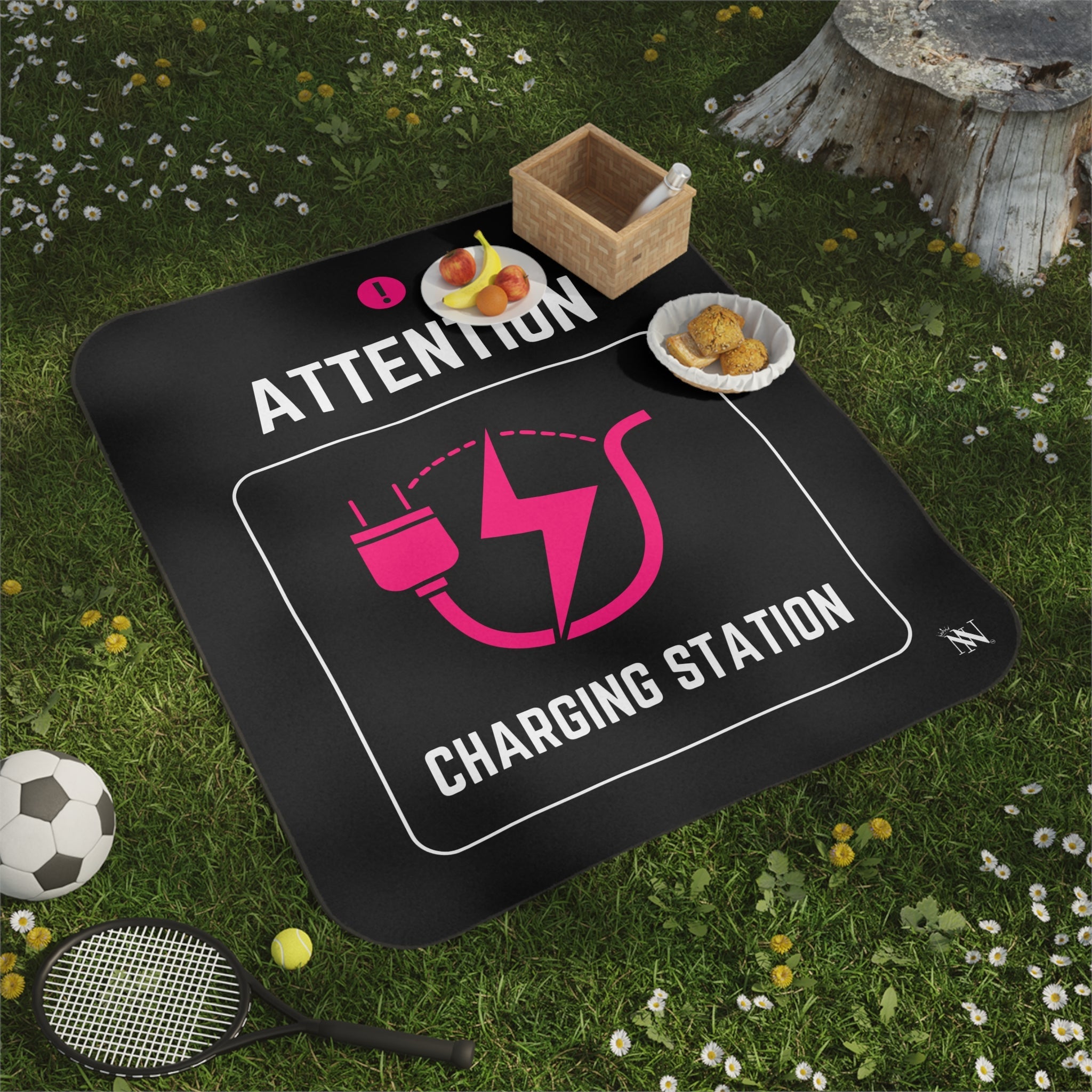 Attention Charging Station Sex Blanket