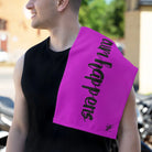 Cum Happens Bright Purple | Mix & Match Soft Fun-Flirty Lovers’ Towels