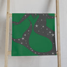 Mermaid Star Green Cum Towel