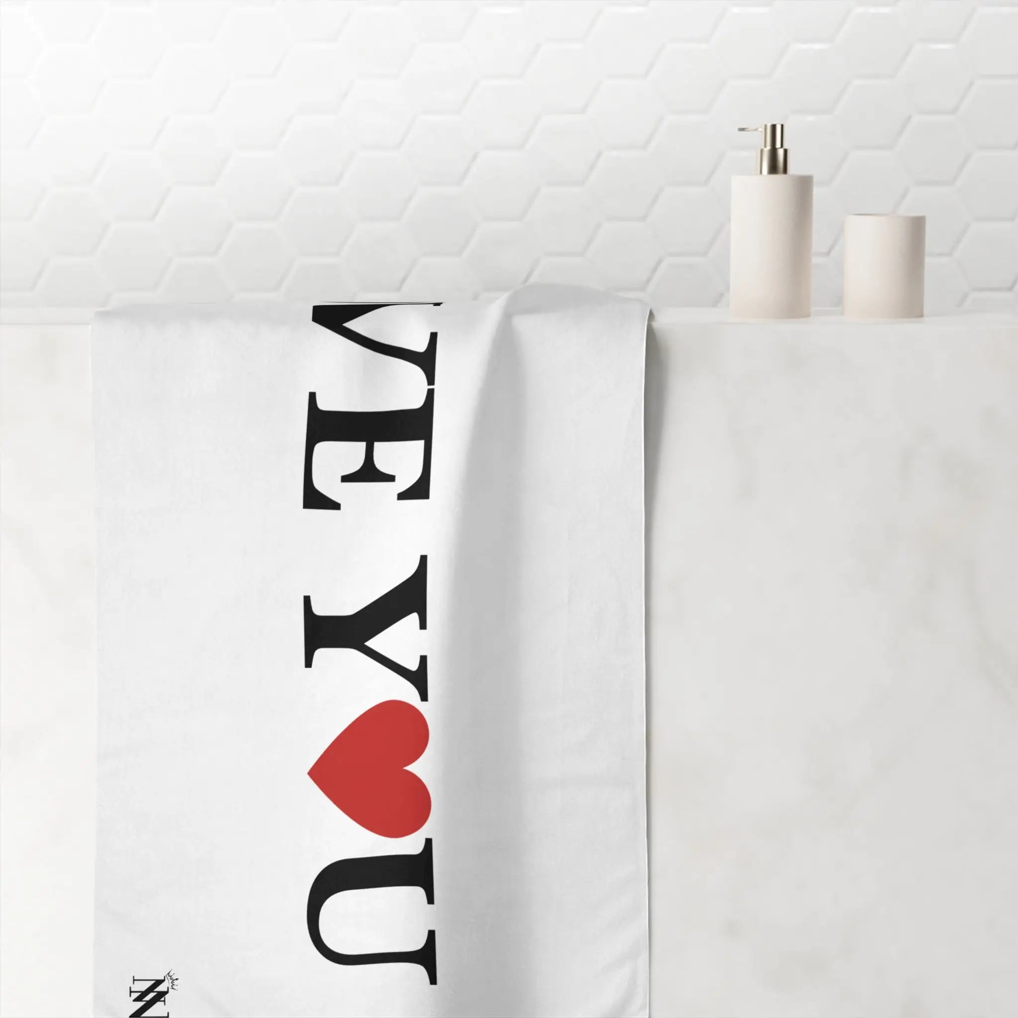Love You Love | Mix & Match XL Fun-Flirty Lovers’ Towels