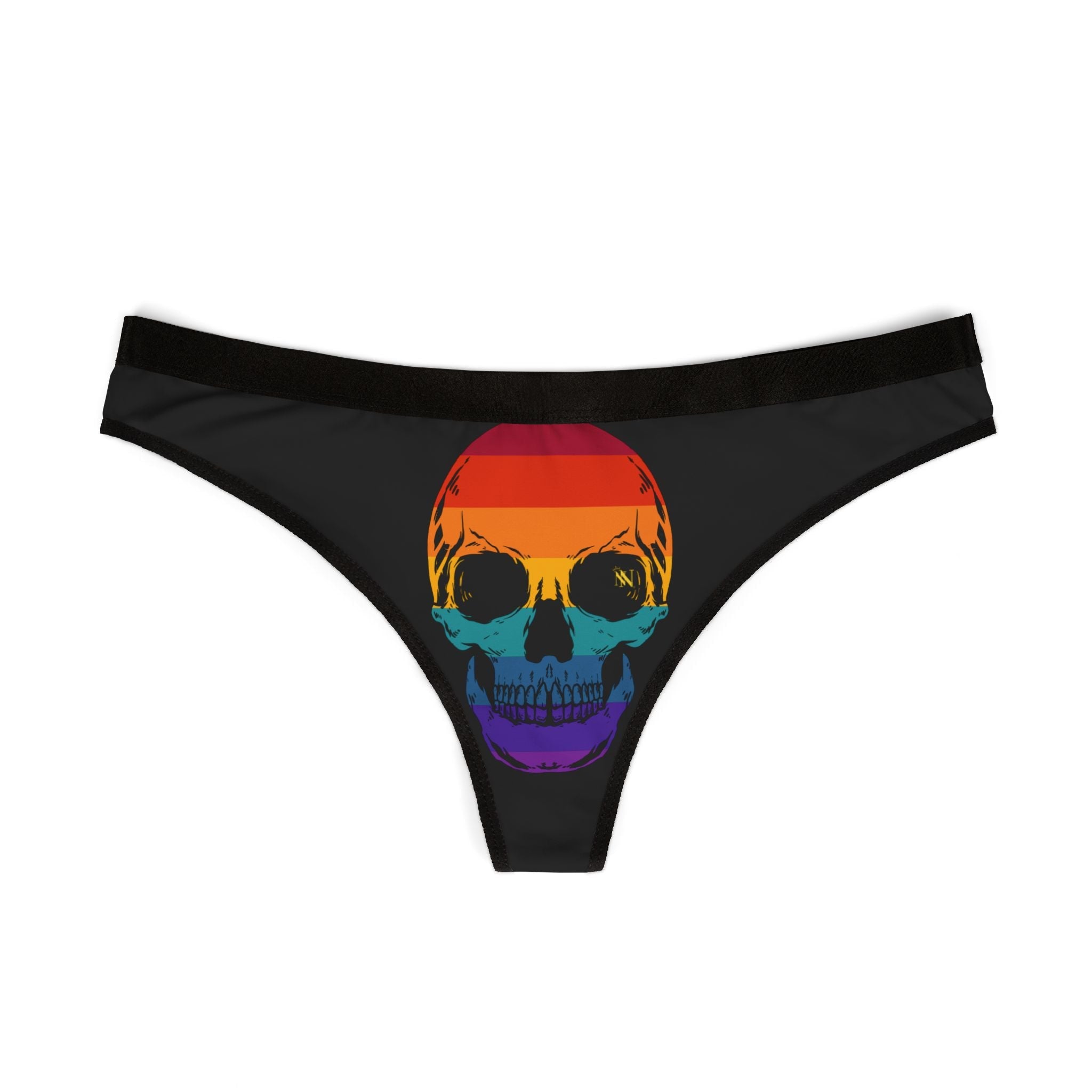 Colorful Skull | Mix & Match Women’s Fun-Flirty Lovers’ Thongs
