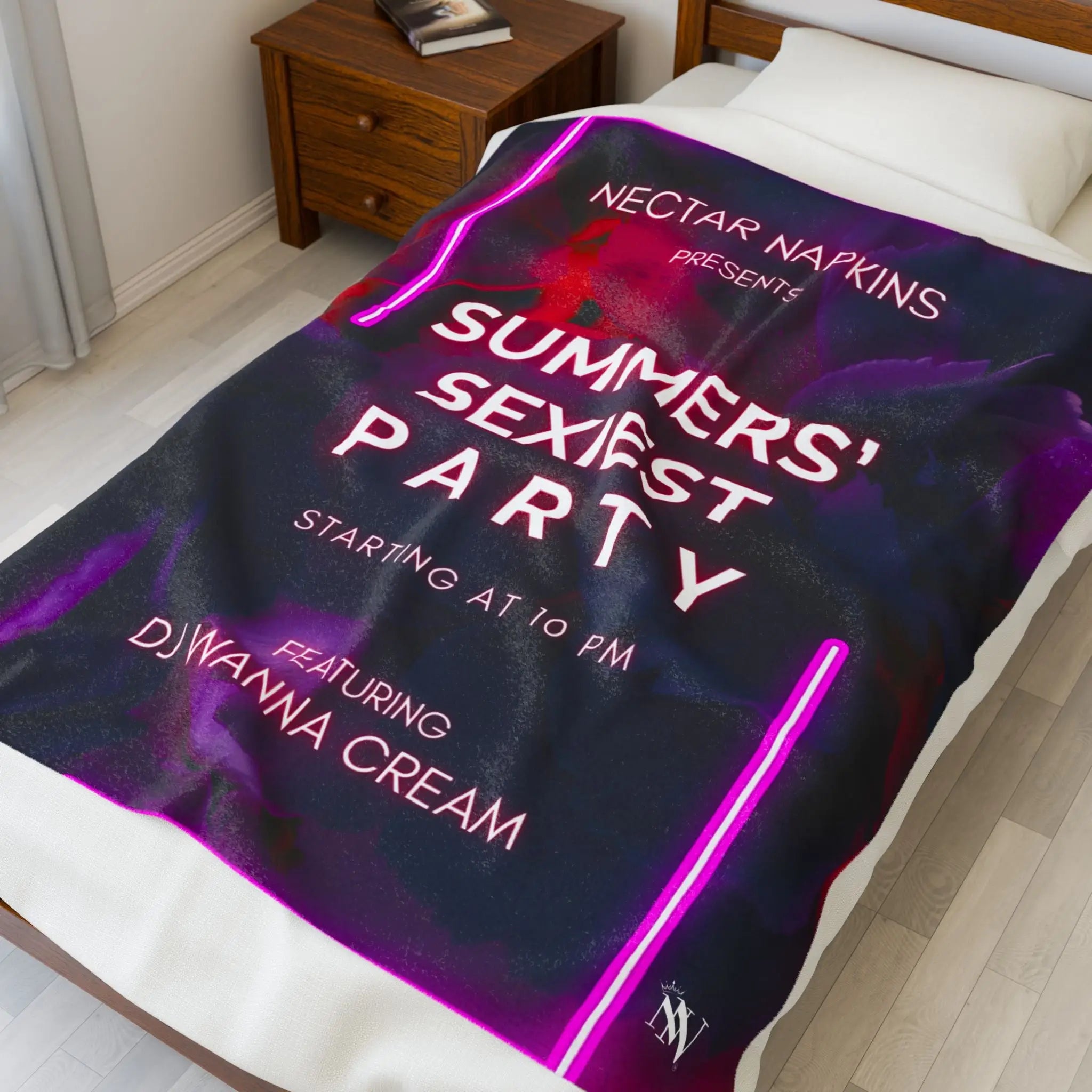 Summers’ Sexiest Party | Mix & Match Velveteen Fun-Flirty Lovers’ Blankets