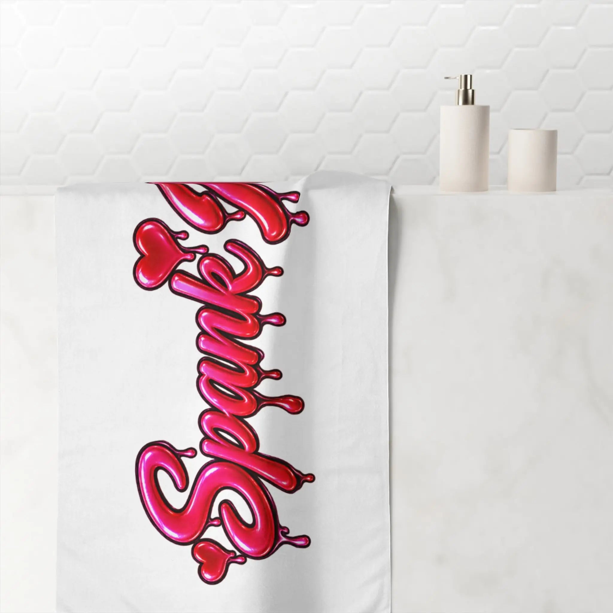 Dripping Spank Me | Nectar Napkins XL Fun-Flirty Lovers’ Towels