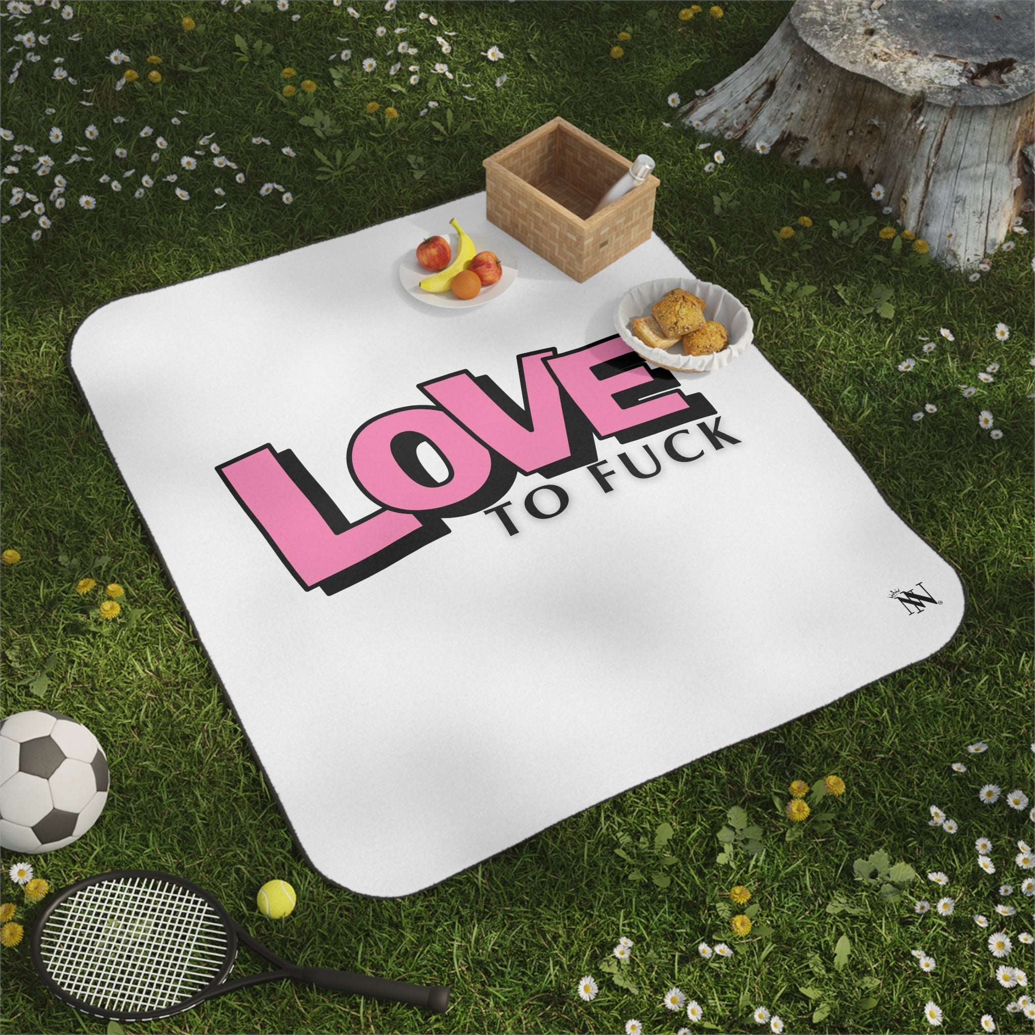Love To Fuck | Mix Match Fun-Flirty Lovers’ Water-Resistant Blankets
