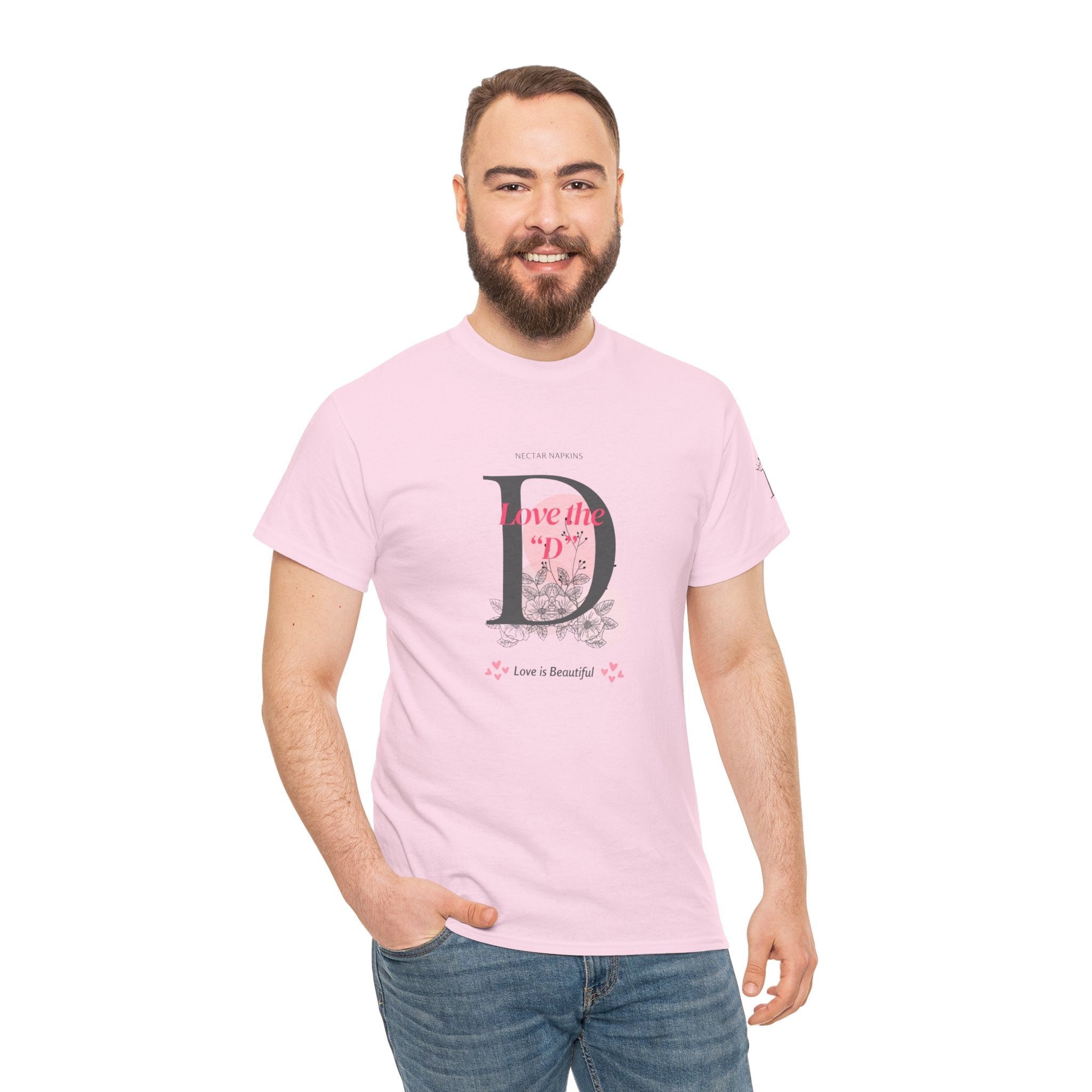 Love the ’D’ Mix Match Adult Graphic T-Shirt Tees | Live Bold