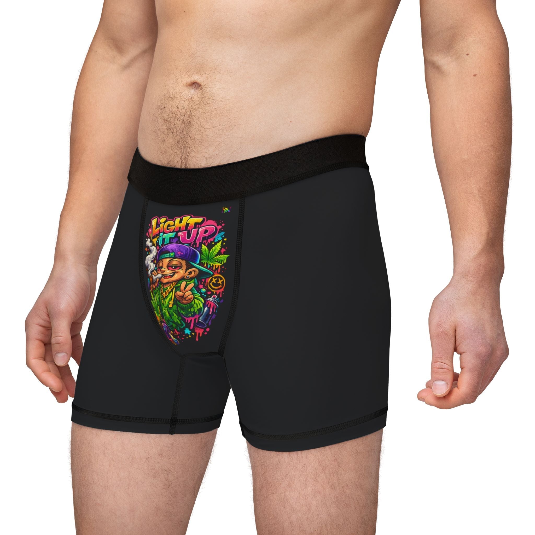 Light It Up 420 Sex Gifts for Him Men’s Boxer Briefs