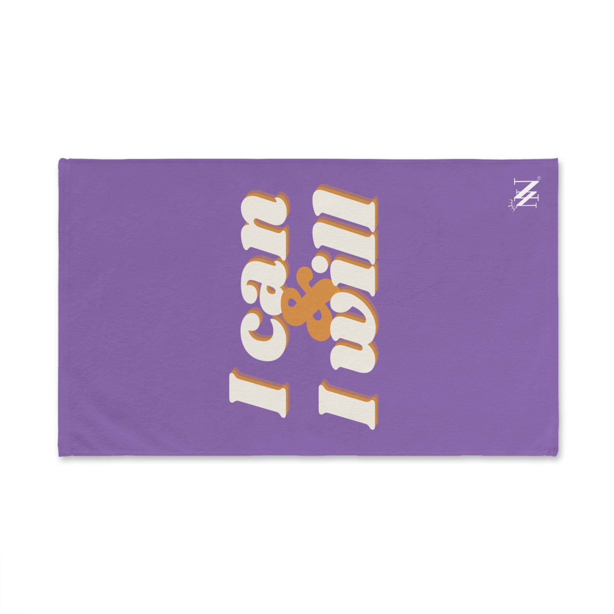 I Can I Will Lavendar | Mix & Match Original Fun-Flirty Lovers’ Towels