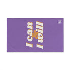 I Can I Will Lavendar | Mix & Match Original Fun-Flirty Lovers’ Towels