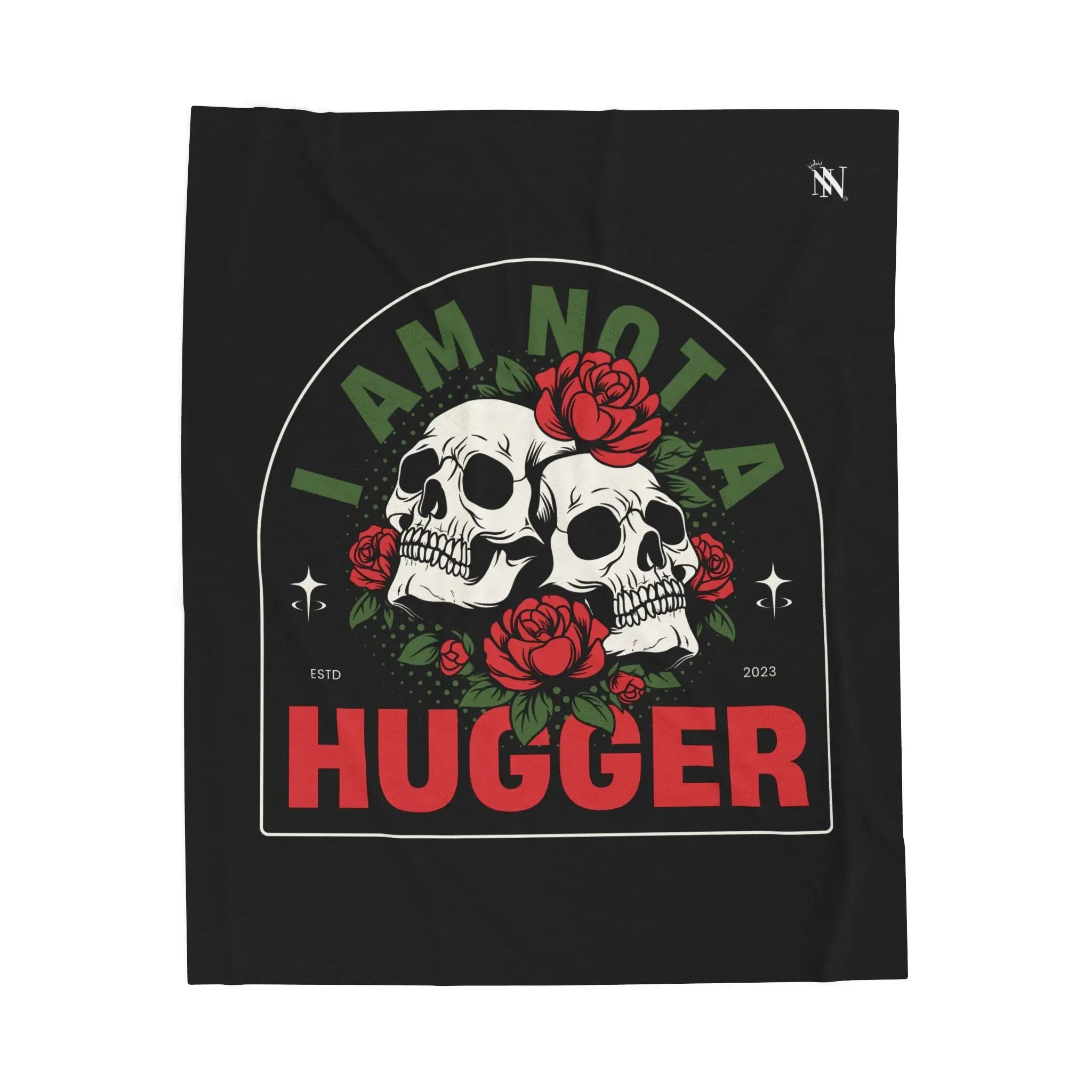 I Am Not a Hugger | Mix & Match Soft Fun-Flirty Lovers’ Blankets