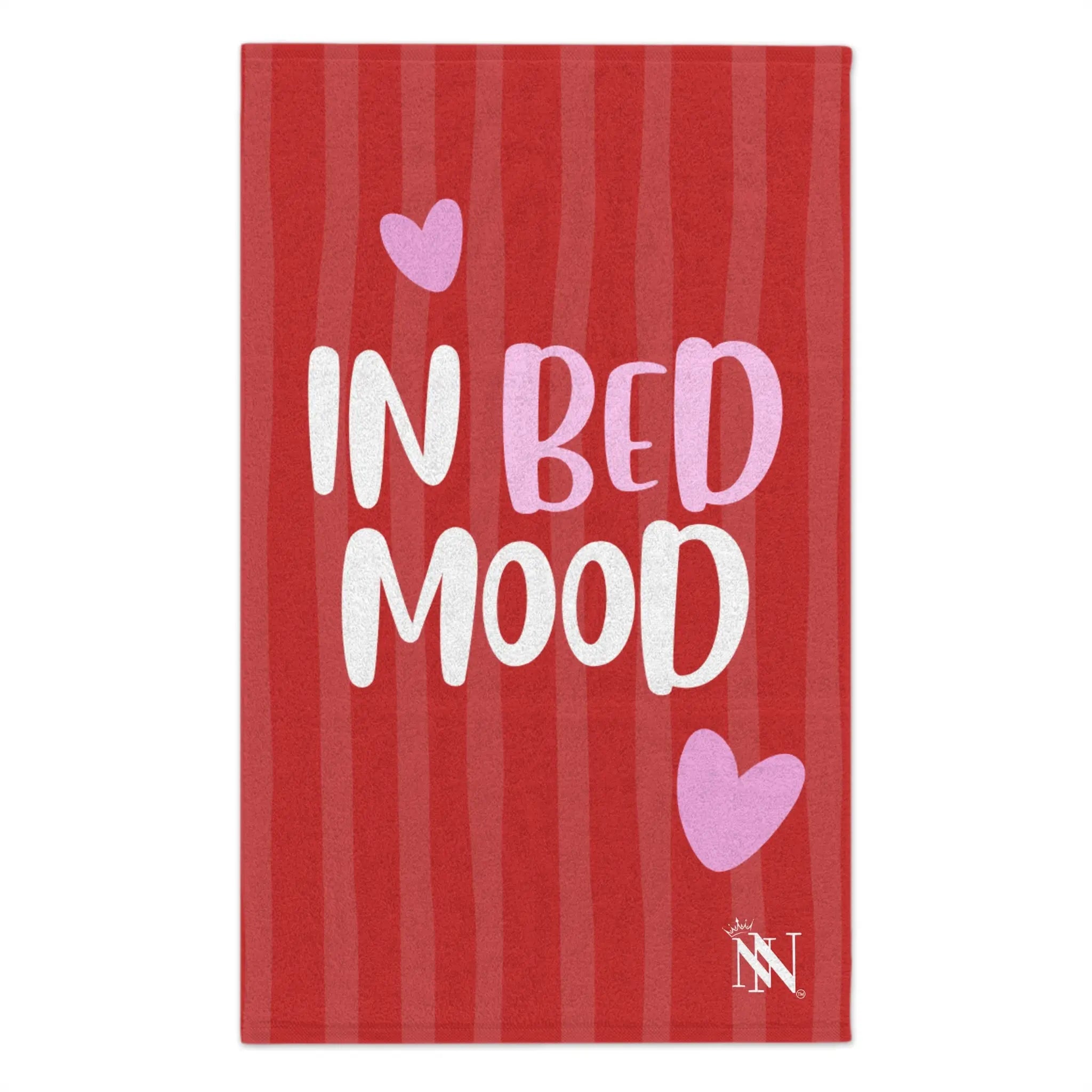 In Bed Mood Hearts | Mix & Match Soft Fun-Flirty Lovers’ Towels