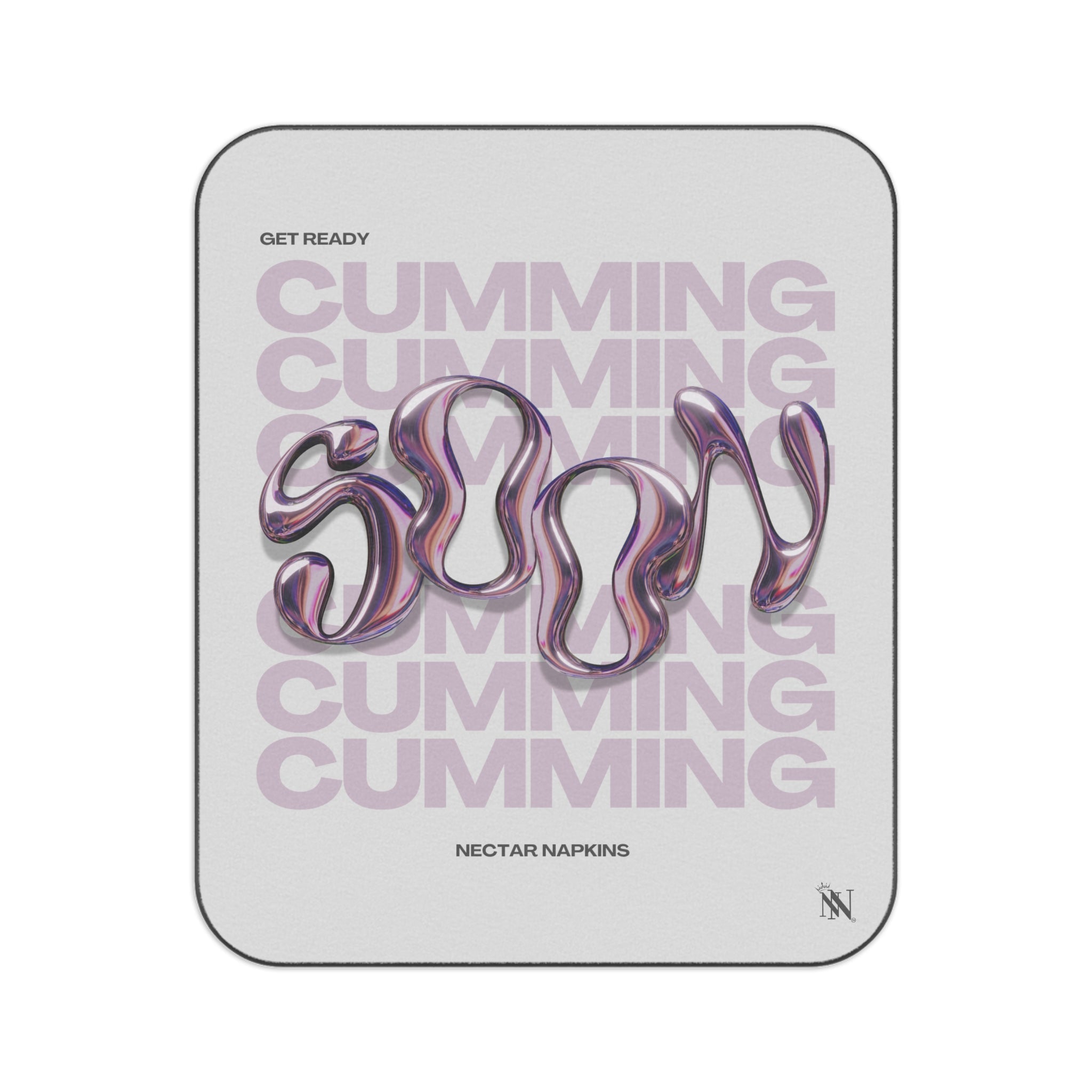 Get Ready Cumming Soon | Mix Match Fun-Flirty Lovers’ Water-Resistant Blankets