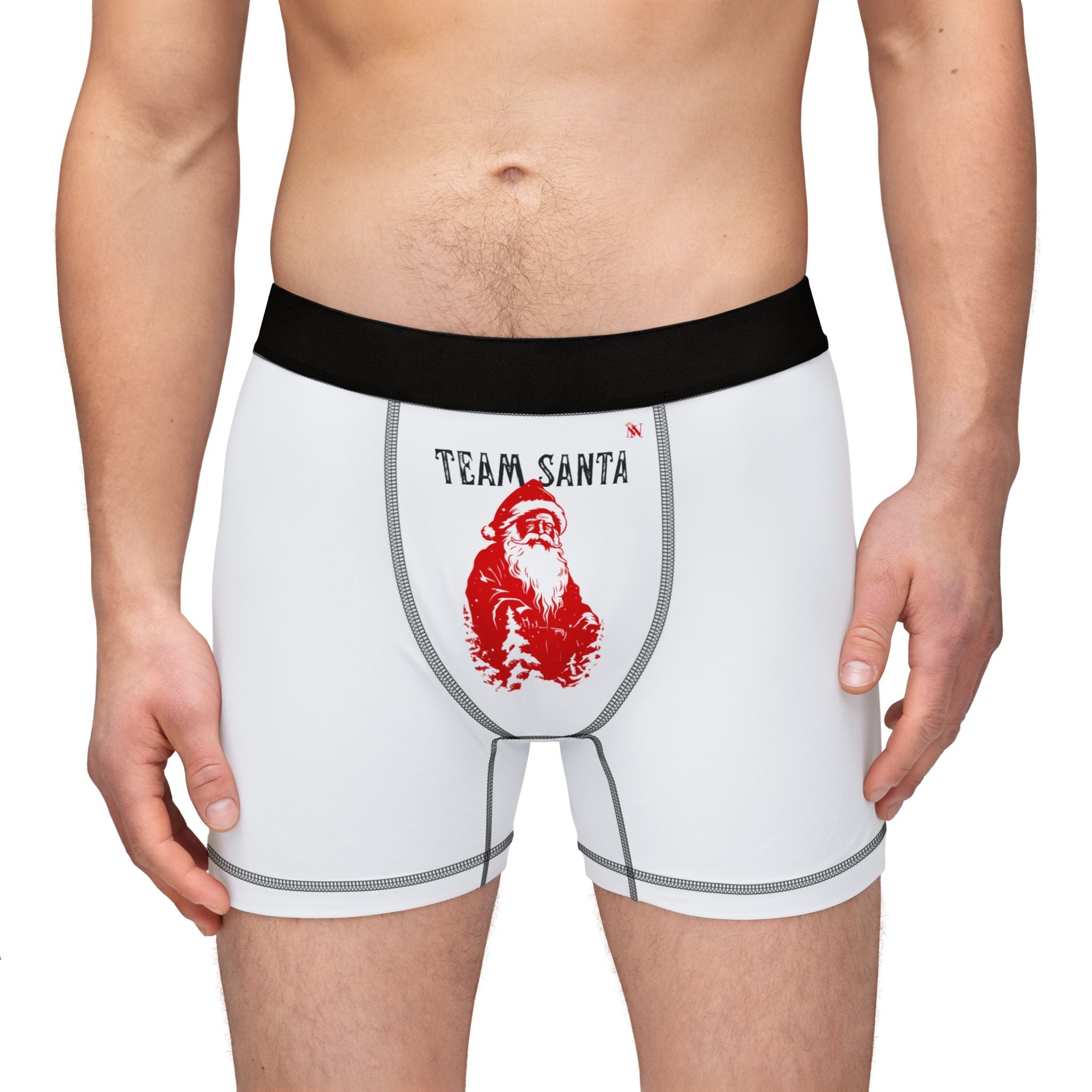 Team Santa | Mix & Match Men’s Fun-Flirty Lovers’ Boxer Briefs