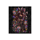 Easter Wicked Fantasy Crushed Velvet Blanket