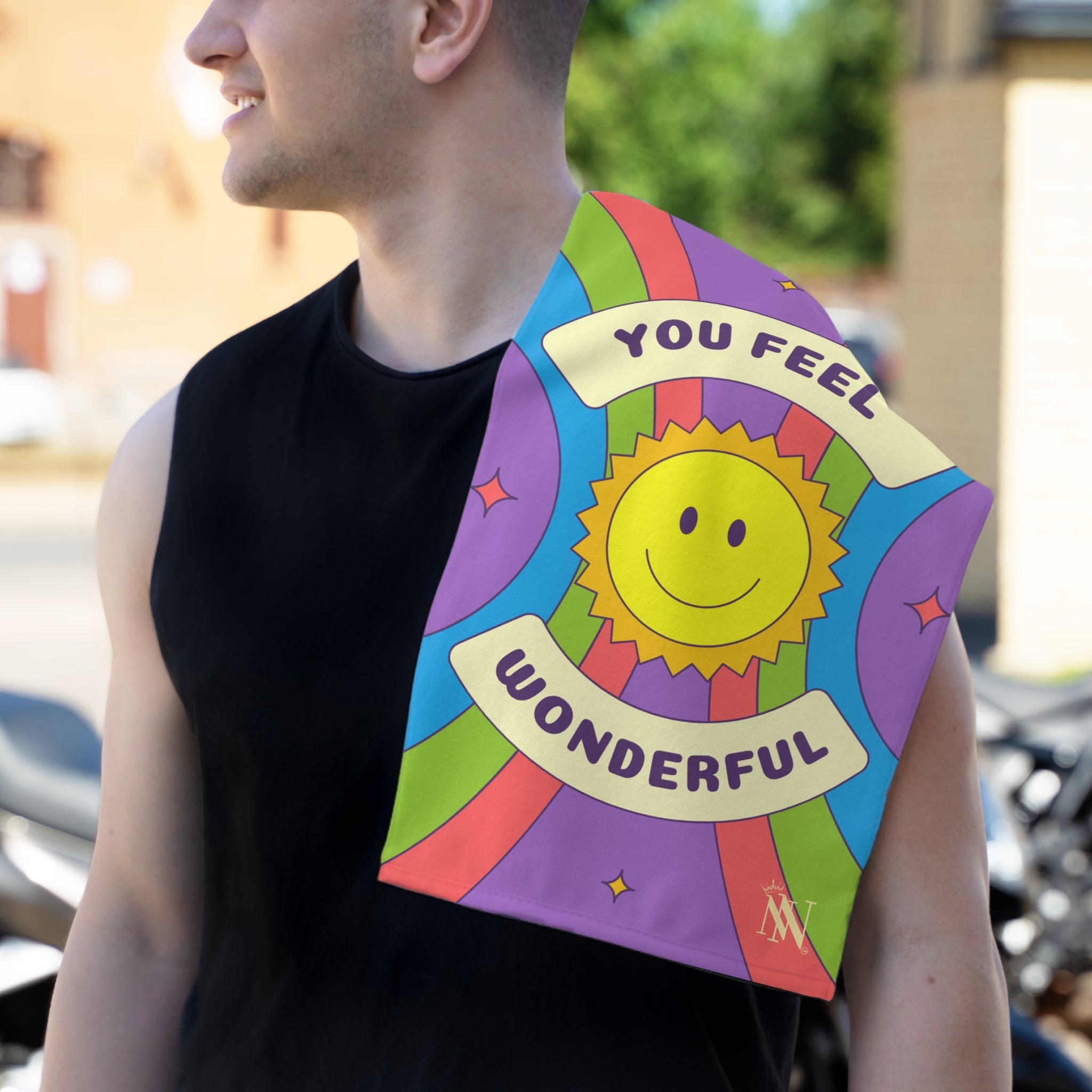 You Feel Wonderful Retro Sex Towel