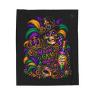 Mardi Gras & Mischief Skull Lovers’ Blanket