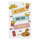 He’s Cute and Has Snacks | Mix & Match Soft Fun-Flirty Lovers’ Towels