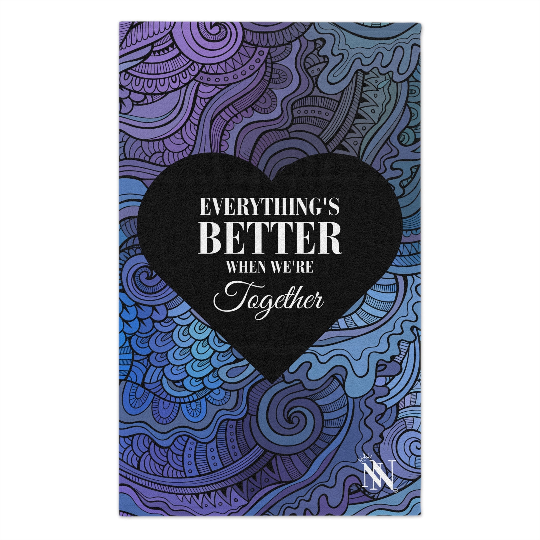 Everything’s Better Together | Mix & Match Soft Fun-Flirty Lovers’ Towels
