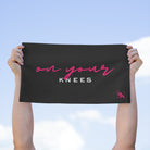 On Your Knees | Mix & Match Soft Fun-Flirty Lovers’ Towels