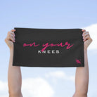 On Your Knees | Mix & Match Soft Fun-Flirty Lovers’ Towels