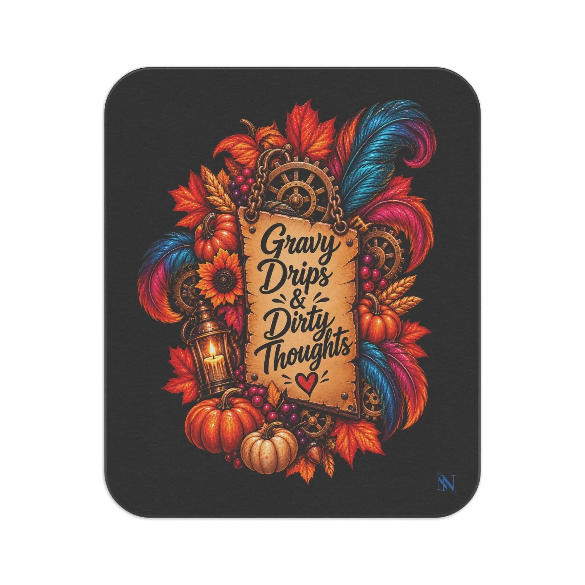 Gravy Drips & Dirty Thoughts Thanksgiving | Nectar Napkins Fun-Flirty Lovers’ Sex Blankets