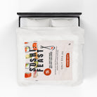 Sushi Feast | Mix & Match Velveteen Fun-Flirty Lovers’ Blankets