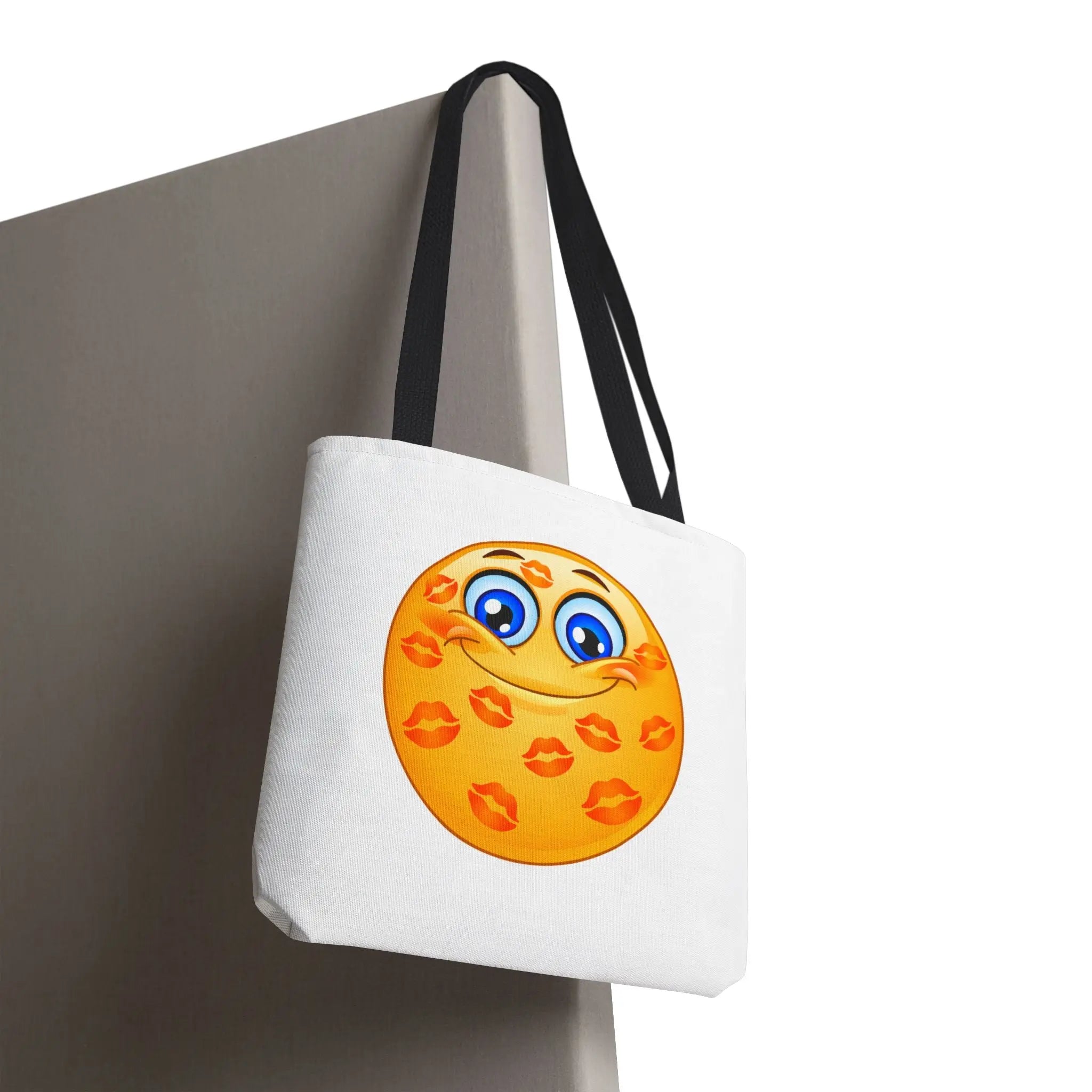 Kisses All Over Emoji Tote Bag