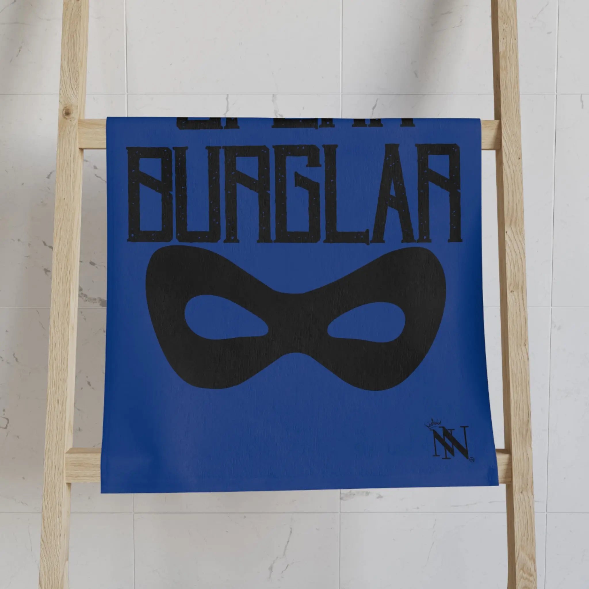 Blue Sperm Burglar | Mix & Match Original Fun-Flirty Lovers’ Towels