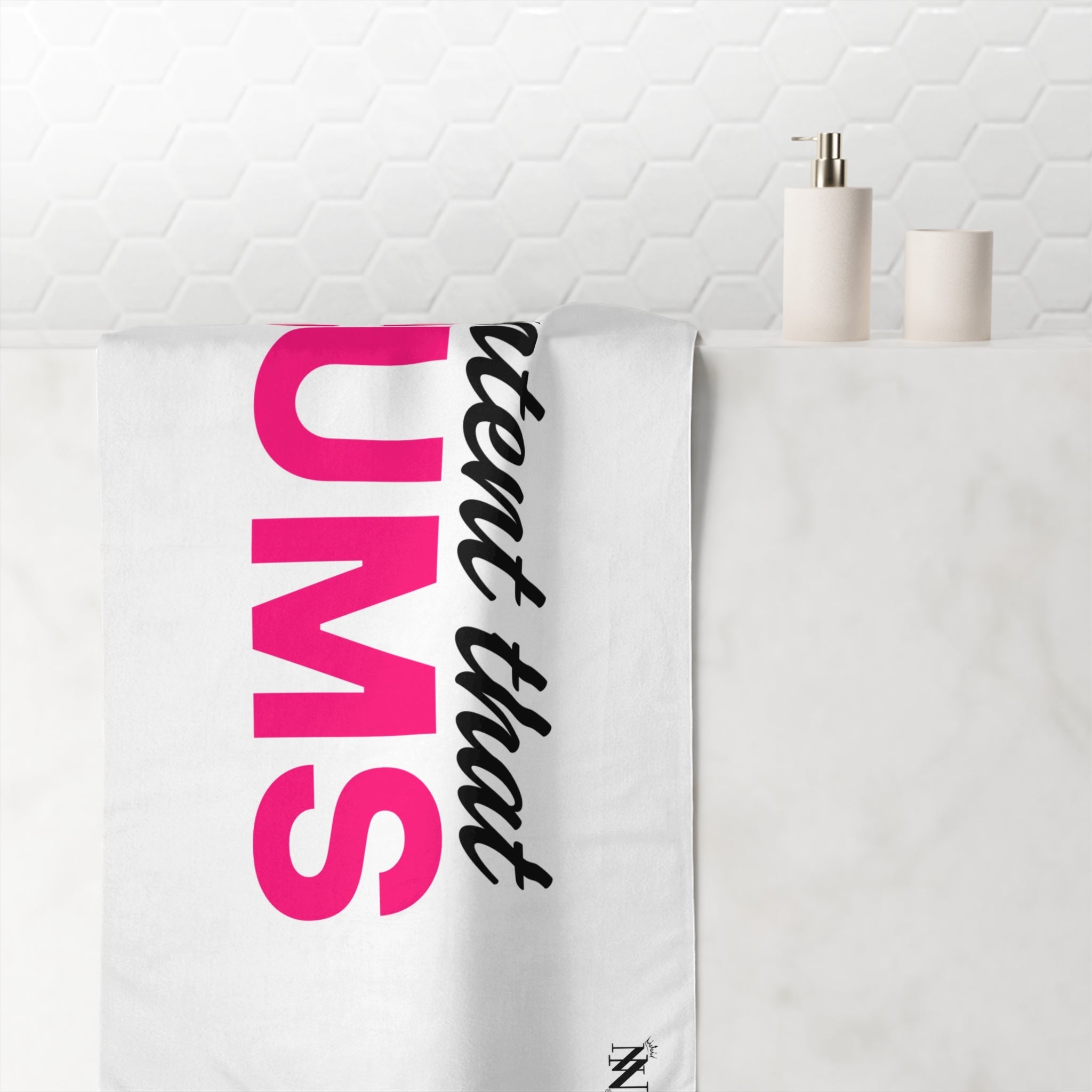 Content that Cums | Mix & Match XL Fun-Flirty Lovers’ Towels