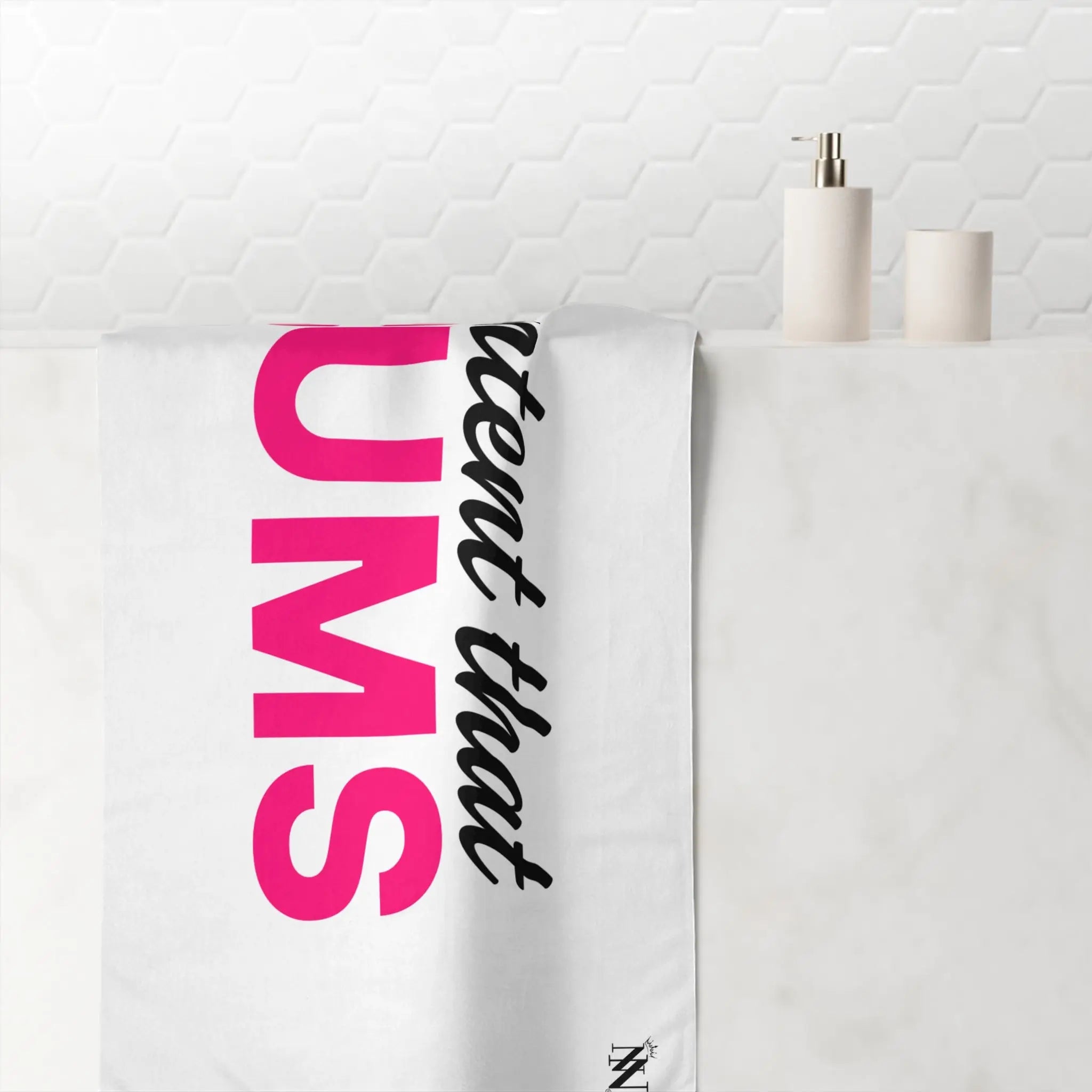 Content that Cums | Mix & Match XL Fun-Flirty Lovers’ Towels