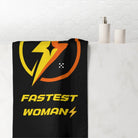 Fastest Woman Lightning Bolt Anal Sex Towel