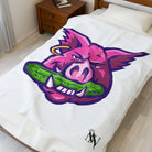 Pickle Biter | Mix & Match Velveteen Fun-Flirty Lovers’ Blankets