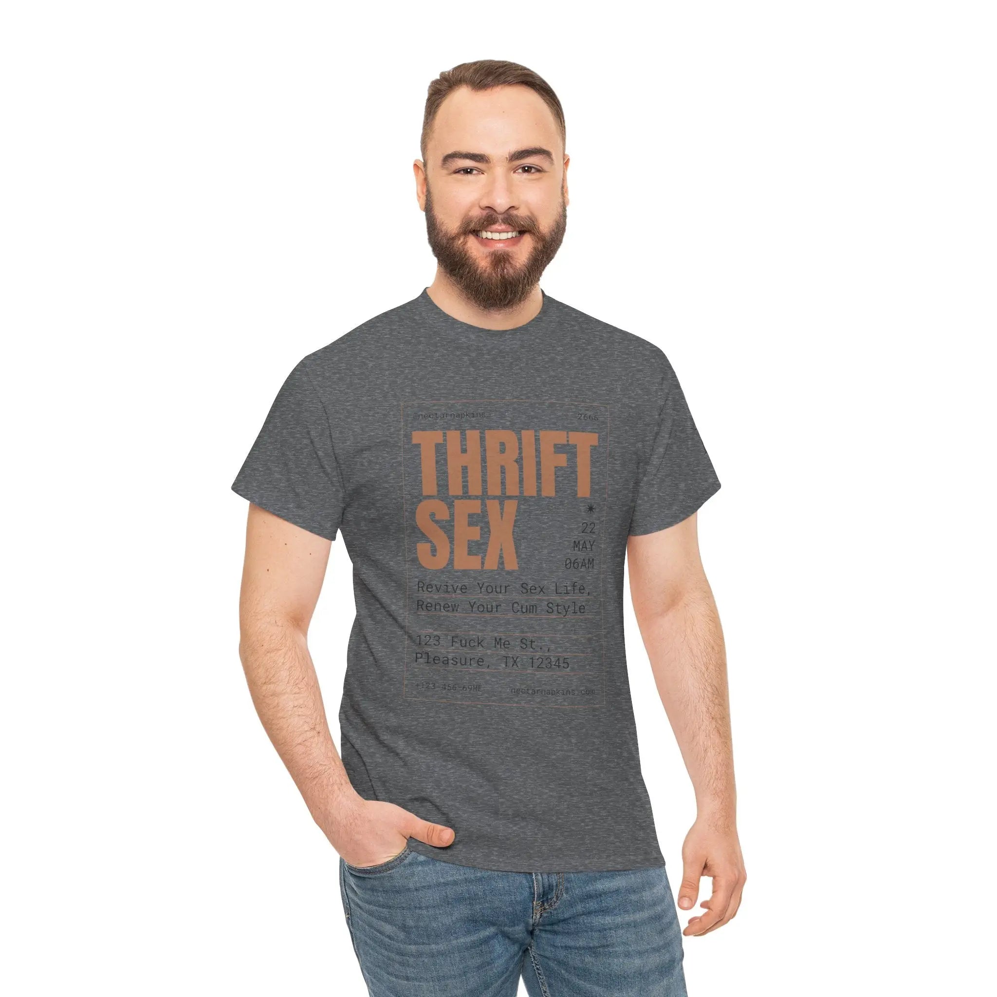Thrift Sex | Mix & Match 100% Cotton Unisex Fun-Flirty Lovers’ Tees