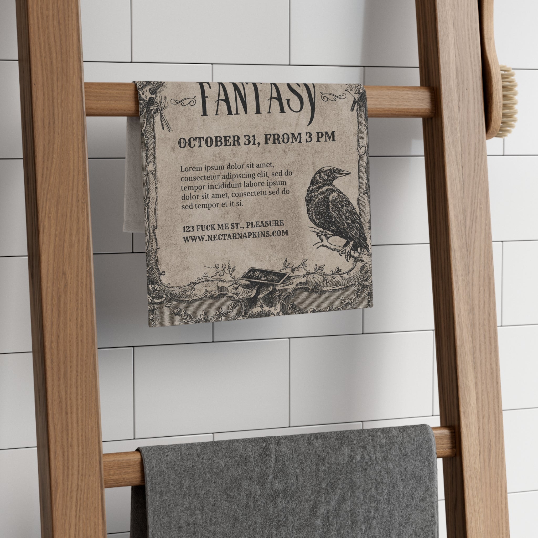 Halloween Fantasy | Mix & Match Soft Fun-Flirty Lovers’ Towels