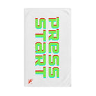 Press Start Neon Gamers | Mix & Match Classic Fun-Flirty Lovers’ Towels
