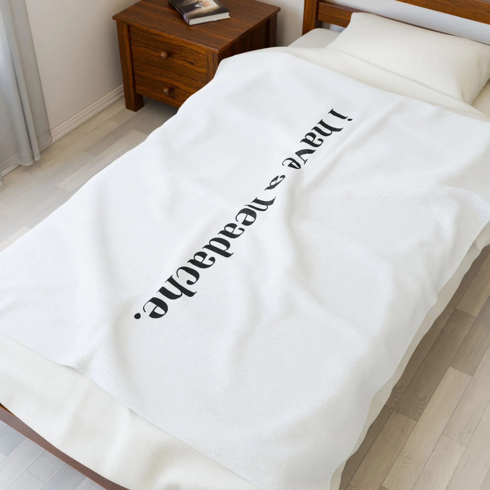 I Have a Headache. | Mix & Match Fun Flirty Lovers’ Blankets