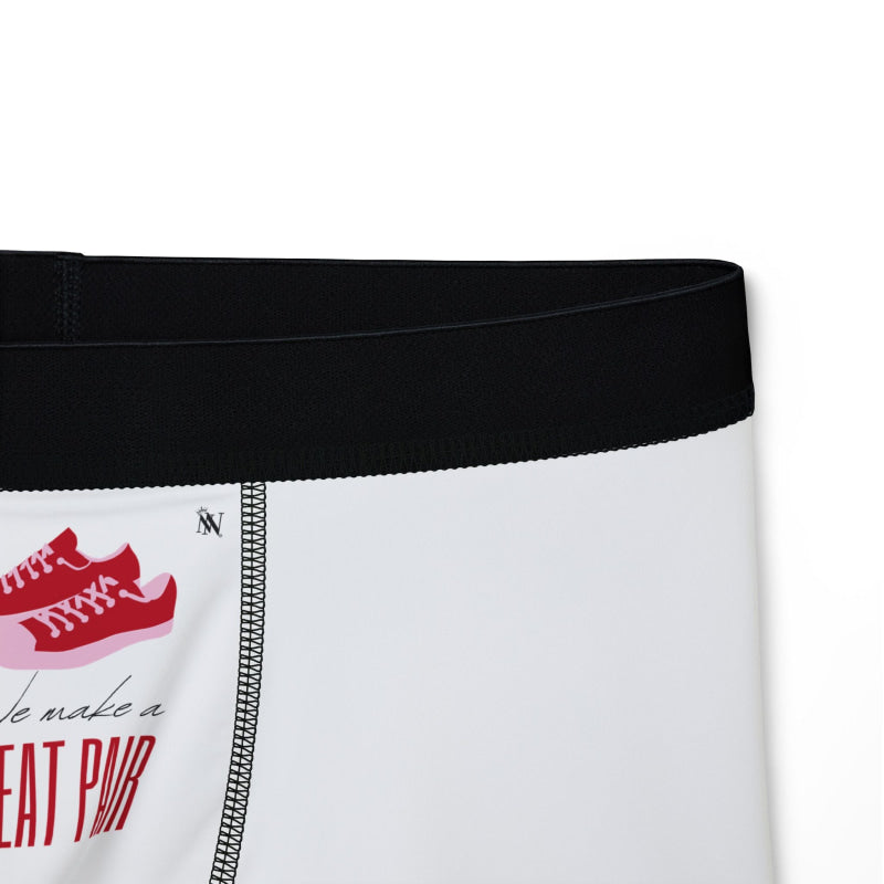 We Make a Great Pair Shoes | Mix & Match Men’s Fun-Flirty Lovers’ Boxer Briefs