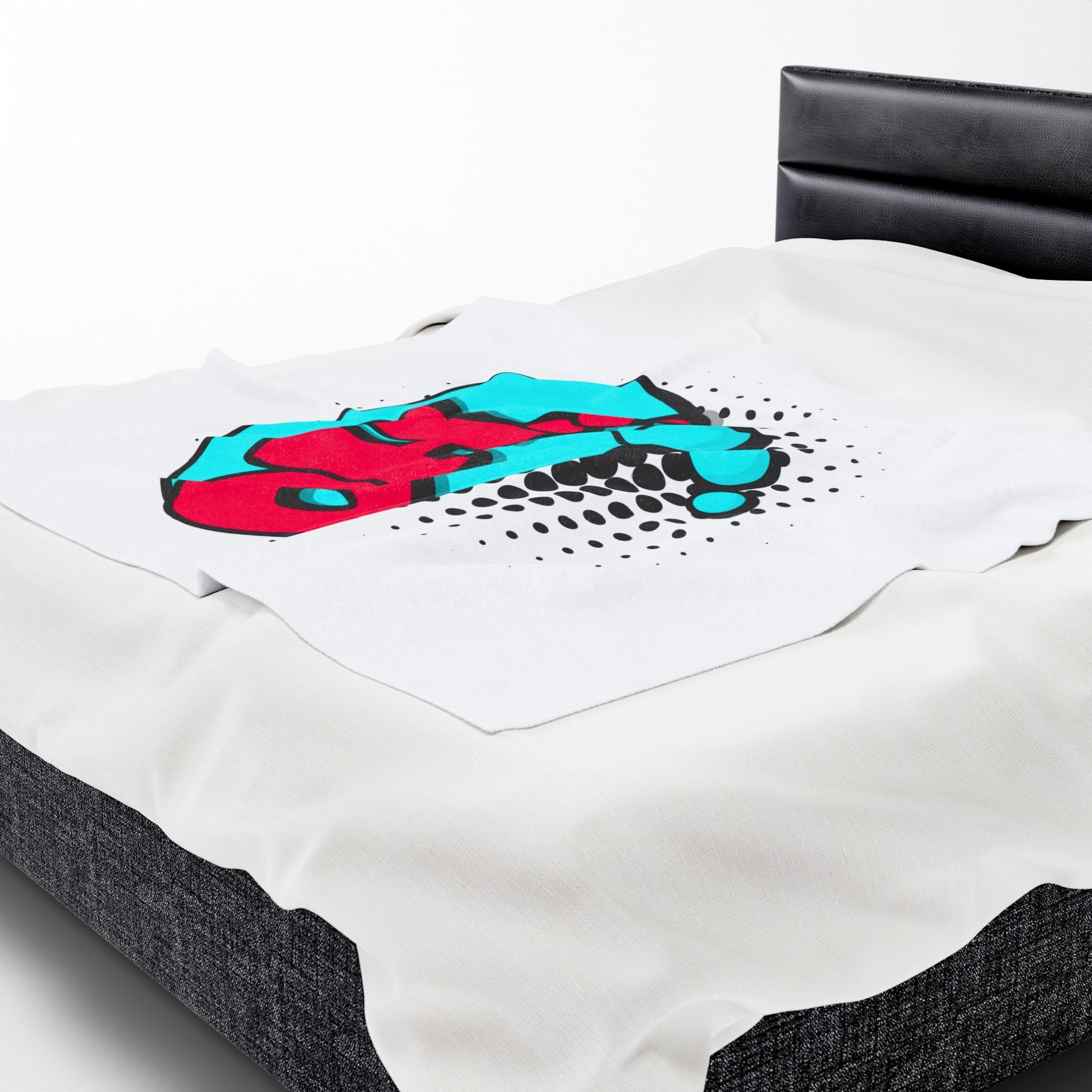 Thinking Oh... Cartoon Fun | Mix & Match Velveteen Fun-Flirty Lovers’ Blankets