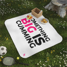 Something Big is Cumming | Mix Match Fun-Flirty Lovers’ Water-Resistant Blankets